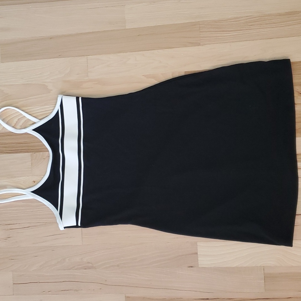 ART CLASS Spaghetti Strap striped dress L 10 12